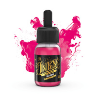 AK Interactive The INKS: Fluor Magenta  30ml Acrylic Ink