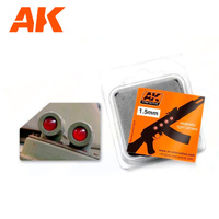 AK Interactive Red 1.5mm Light Lenses