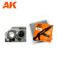 AK Interactive White 4mm Light Lenses