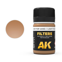 AK Interactive Weathering: Light Filter For Wood 35ml Enamel Paint