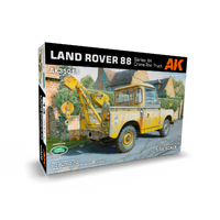 AK Interactive 1/35 Land Rover 88 Series IIA -Crane / Tow Truck Plastic Model Kit