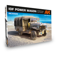 AK Interactive 1/35 IDF Power Wagon WW300 w/Winch Plastic Model Kit