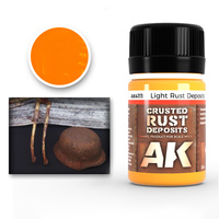 AK Interactive Weathering: Light Rust Deposit 35ml Enamel Paint