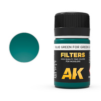 AK Interactive Weathering: Light Filter For Green Vehicles 35ml Enamel Paint