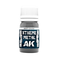 AK Interactive Xtreme Metal Chrome Enamel Paint 30ml