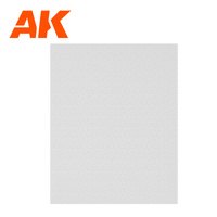 AK Interactive Styrene Water Sheet Transparent Fine Water 245x195mm (1)