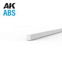 AK Interactive ABS Strips 0.75 x 0.50 x 350mm