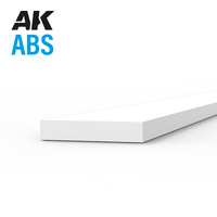 AK Interactive ABS Strips 0.75 x 4.00 x 350mm