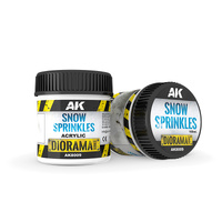 AK Interactive Dioramas: Snow Sprinkles - 100ml (Acrylic)