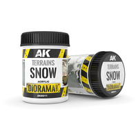 AK Interactive Dioramas: Terrains Snow - 250ml (Acrylic)