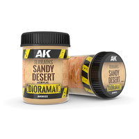 AK Interactive Dioramas: Terrains Sandy Desert - 250ml (Acrylic)