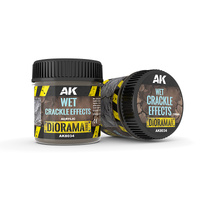 AK Interactive Dioramas: Wet Crackle Effects - 100ml (Acrylic)