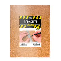 AK Interactive Cork Sheets - Coarse Grained - 200 X 300 X 2mm (2 Sheets)