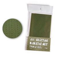 AK Interactive Regular Camouflage Net Type 2 Field Green