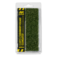 AK Interactive Dioramas: Leaves And Shrubbery Foliage (Elongated)