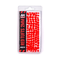 AK Interactive Red - Fantasy Tufts 2mm