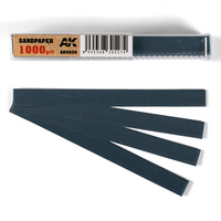 AK Interactive Wet Sandpaper 1000 grit x 50 units