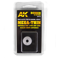 AK Interactive Elastic Rigging Bobbin Mega-Thin