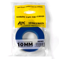 AK Interactive Blue masking Tape for curves 10mm