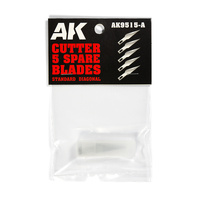 AK Interactive Standard Diagonal Replacement Blades (5)