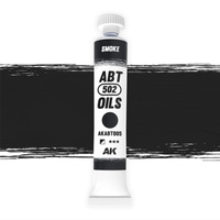 AK Interactive ABT 502: Smoke 20ml Oil Paint