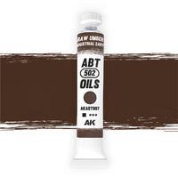 AK Interactive ABT 502: Raw Umber / Industrial Earth 20ml Oil Paint