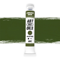 AK Interactive ABT 502: Cinnabar Green 20ml Oil Paint