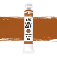 AK Interactive ABT 502: Raw Sienna / Earth 20ml Oil Paint