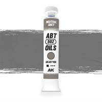 AK Interactive ABT 502: Neutral Grey 20ml Oil Paint