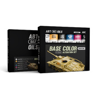 AK Interactive ABT 502: Base Colour Alteration Oil Paint Set