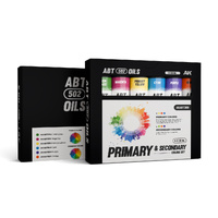 AK Interactive ABT 502: Primary & Secondary Colours Oil Paint Set