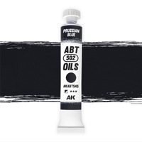 AK Interactive ABT 502: Prussian Blue 20ml Oil Paint