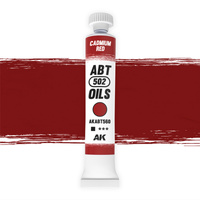 AK Interactive ABT 502: Cadmium Red 20ml Oil Paint