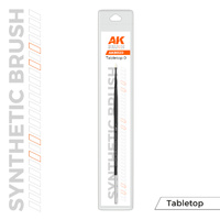 AK Interactive Synthetic Tabletop Brush - 0