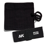 AK Interactive Synthetic Cloth Case For Brushes