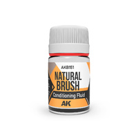 AK Interactive Natural Brush Condition Fluid 35ml