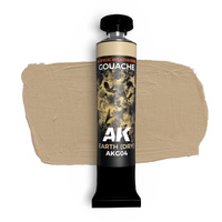 AK Interactive Gouache: Earth (Dry) - 20ml