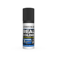 AK Interactive Real Colors: Flat White RAL 9003 - 17ml Lacquer Paint