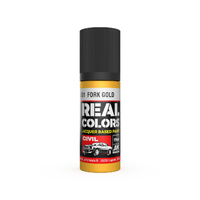 AK Interactive Real Colors: Fork Gold - 17ml Lacquer Paint