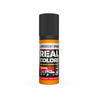 AK Interactive Real Colors: Fluorescent Orange - 17ml Lacquer Paint