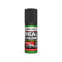 AK Interactive Real Colors: Ninja Green - 17ml Lacquer Paint