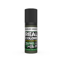 AK Interactive Real Colors: Olivgrun-Olive Green RAL 6003 - 17ml Lacquer Paint