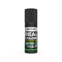 AK Interactive Real Colors: NATO Black - 17ml Lacquer Paint