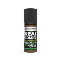 AK Interactive Real Colors: Field Drab FS 30118 - 17ml Lacquer Paint