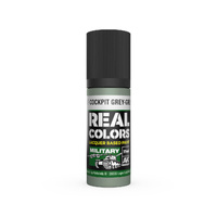 AK Interactive Real Colors: RAF Cockpit Grey-Green - 17ml Lacquer Paint