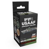 AK Interactive Real Colors Set: WWII USAAF Aircraft Colours