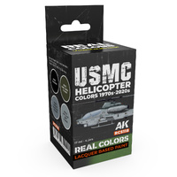 AK Interactive Real Colors Set: USMC Helicopter Colours 1970s-today