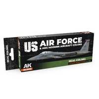 AK Interactive Real Colors Set: US Air Force & ANG Modern Aircraft Colours