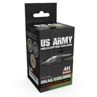 AK Interactive Real Colors Set: US Army Helicopter Colours