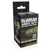 AK Interactive Real Colors Set: German Army AFV Colours 1943-1945